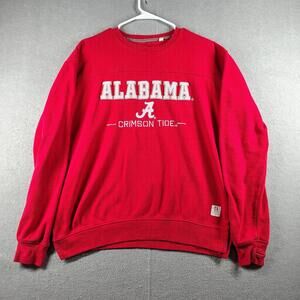 Pressbox Alabama Crimson Tide Women's Medium Crewneck Sweatshirt Red College